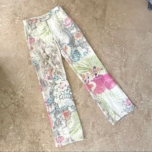 🌟SOLD🌟 Etro Floral Linen Pants